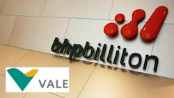 Logos of Vale and BHPBilliton Logos of Vale and BHPBilliton