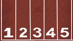 five on running track five on running track