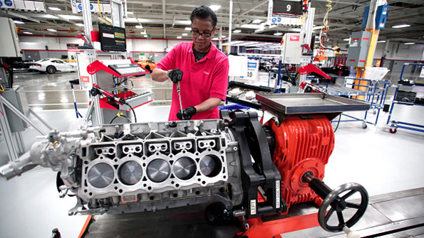 A Dodge Viper factory in Michigan