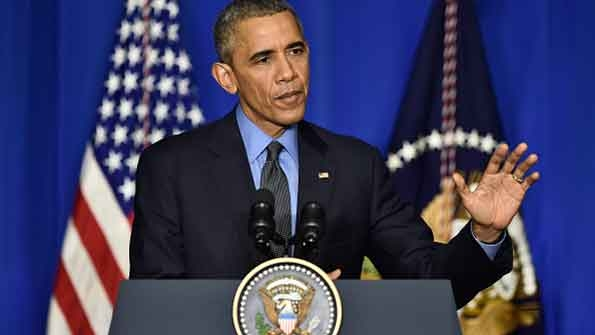 Obama speaks at a press conference before today39s climate talks