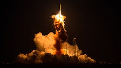 The Orbital ATK Antares rocket explodes shortly after its October 2014 launch The Orbital ATK Antares rocket explodes shortly after its October 2014 launch