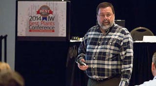 Paul Leao, director of continuous improvement at Ariens Company, shares insights about the manufacturer&apos;s lean intern program during the 2014 IndustryWeek Best Plants conference.