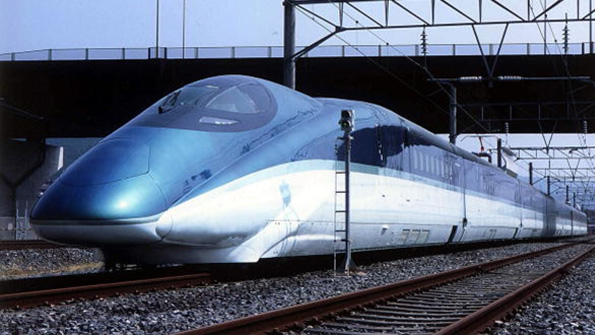 A 2006 bullet train prototype