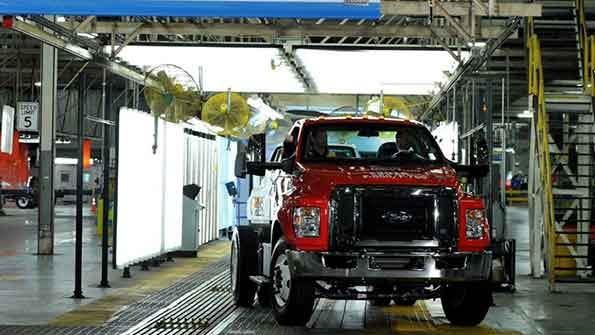 The Ford Ohio Assembly plant in 2014