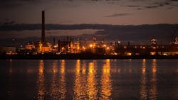 The global oil glut has prices spiraling down to 35 a barrel recently hammering sites such as the Syncrude oil sands in Fort McMurray Canada and undercutting growth in Canadian manufacturing The global oil glut has prices spiraling down to 35 a barrel recently hammering sites such as the Syncrude oil sands in Fort McMurray Canada and undercutting growth in Canadian manufacturing