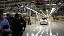 A view inside the Nevs factory in Sweden A view inside the Nevs factory in Sweden