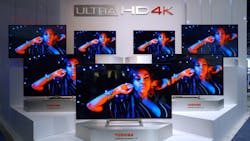 Toshiba televisions at the 2014 CES Toshiba televisions at the 2014 CES
