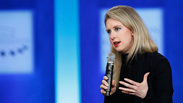 Theranos founder and CEO Elizabeth Holmes