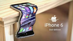 A satirical iPhone 6 in the style of Salvador A satirical iPhone 6 in the style of Salvador