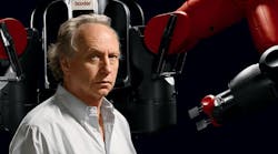 'I think I've spent more time in factories than most other academics,' Rodney Brooks, founder and CTO of Rethink Robotics, says. 'I saw some real opportunities to do something useful.' Indeed, IndustryWeek editors say, he's done more than any other individual to pioneer and popularize the use of low-cost, easy-to-train, collaborative robots, or cobots, that can safely work alongside people on a factory assembly line. For this work, they recognize Brooks with the first IW Manufacturing Technology Leadership Award. 'I think I've spent more time in factories than most other academics,' Rodney Brooks, founder and CTO of Rethink Robotics, says. 'I saw some real opportunities to do something useful.' Indeed, IndustryWeek editors say, he's done more than any other individual to pioneer and popularize the use of low-cost, easy-to-train, collaborative robots, or cobots, that can safely work alongside people on a factory assembly line. For this work, they recognize Brooks with the first IW Manufacturing Technology Leadership Award.