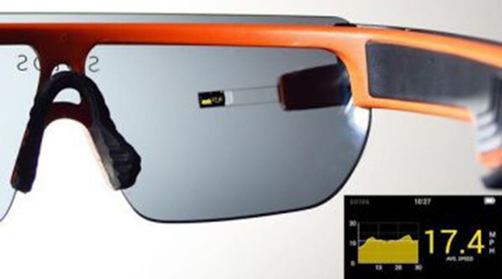 Kopin introduced its new smart glasses at CES 2016 earlier this month in Las Vegas. The frames are outfitted with the company&apos;s trademarked Pupil display module and two-millimeter smart glass display.