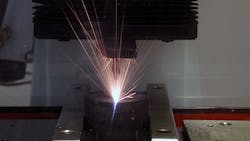 The EDM process removes material from a workpiece using a series of rapidly recurring current discharges between two electrodes separated by a dielectric liquid subject to an electric voltage The EDM process removes material from a workpiece using a series of rapidly recurring current discharges between two electrodes separated by a dielectric liquid subject to an electric voltage