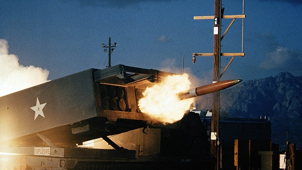 The M270 Multiple Launch Rocket System is an armored selfpropelled system for launching rocket artillery Itrsquos been deployed by the US Army since 1983 though production ended in 2003