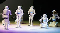 Industrial robots have come a long way since these Toyota models played music at the Aichi World Exposition in 2005 ... perhaps even far enough to be realistically produced on a mass scale.