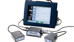 A HeartWare monitor with controller and batteries A HeartWare monitor with controller and batteries