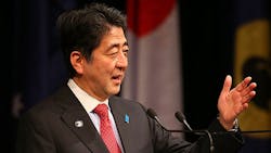 Japanese prime minister Shinzo Abe Japanese prime minister Shinzo Abe