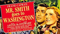 A movie poster for Mr Smith Goes to Washington A movie poster for Mr Smith Goes to Washington