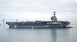 The USS Gerald R. Ford.