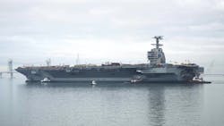 The USS Gerald R Ford The USS Gerald R Ford
