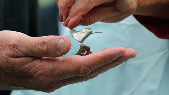 Takata airbag shrapnel