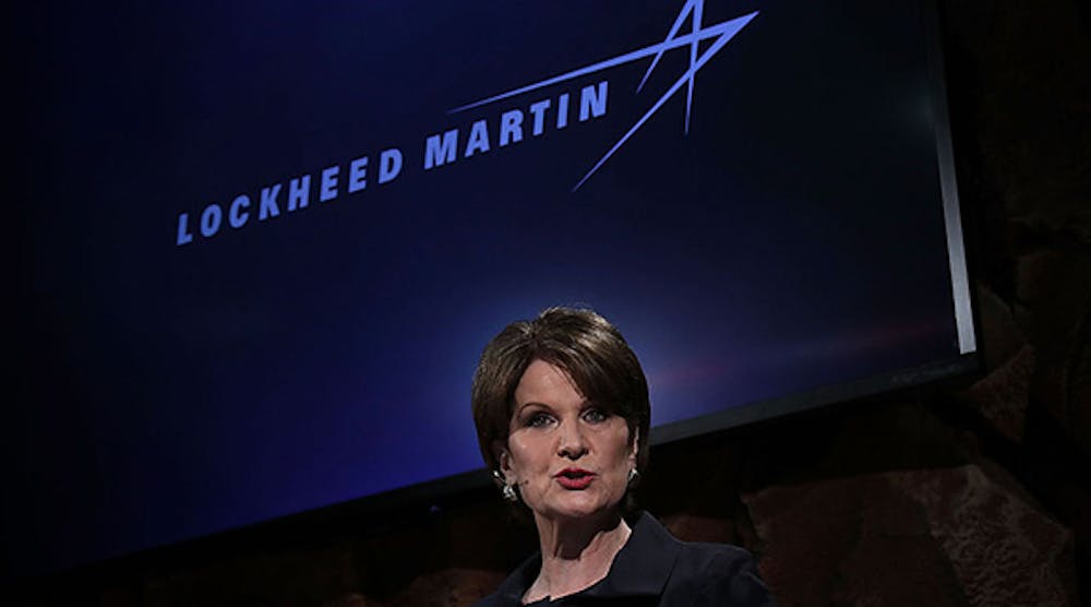 Lockheed Martin president, chair and CEO Marillyn Hewson.