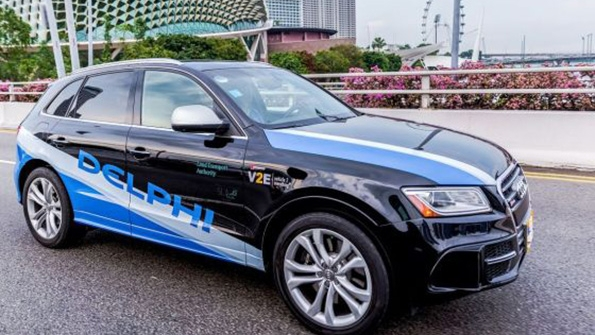 Delphi to Begin Testing OnDemand Robot Taxis in Singapore