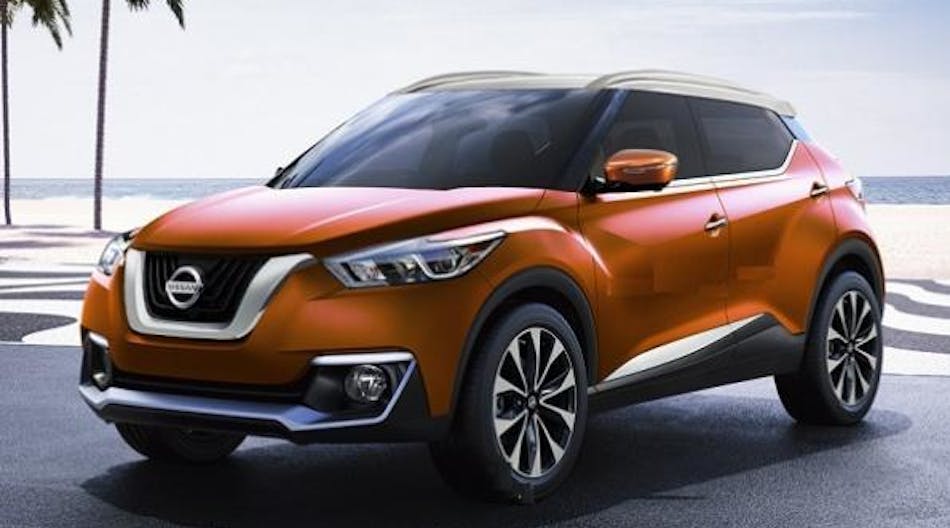 Nissan unveils Kicks at Rio Olympics, faces knotty union Issues in U.S.