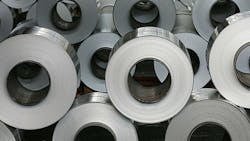 Rolls of semifinished alumnum at an Alcoa plant Rolls of semifinished alumnum at an Alcoa plant