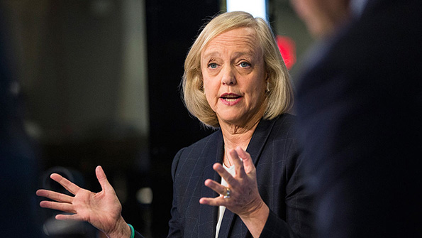 Hewlett Packard CEO Meg Whitman