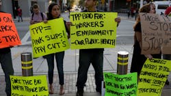 The trade opportunities of the TransPacific Partnership TPP which would eliminate 18000 foreign tariffs on American goods and services will be lost if the treaty is not ratified The trade opportunities of the TransPacific Partnership TPP which would eliminate 18000 foreign tariffs on American goods and services will be lost if the treaty is not ratified