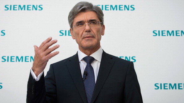 Siemens CEO Joe Kaeser