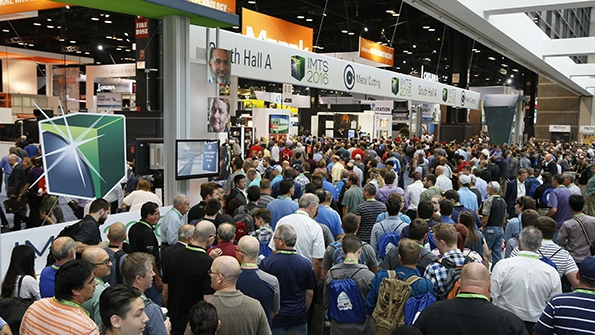 The number of registered visitors represents the thirdhighest total over the 31 stagings of the biannual International Manufacturing Technology Show