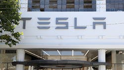 The flagship Tesla showroom in San Francisco The flagship Tesla showroom in San Francisco