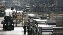 The interior of a Hungarian Alcoa plant The interior of a Hungarian Alcoa plant