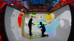 Inside the CAVE. Inside the CAVE.