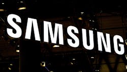 The Samsung logo and wordmark The Samsung logo and wordmark