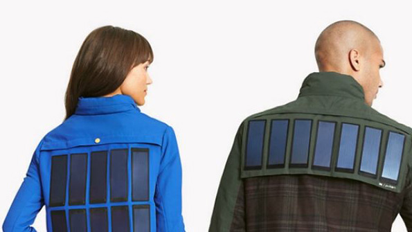 Solar Powered Clothing You Can Plug Your Phone Into