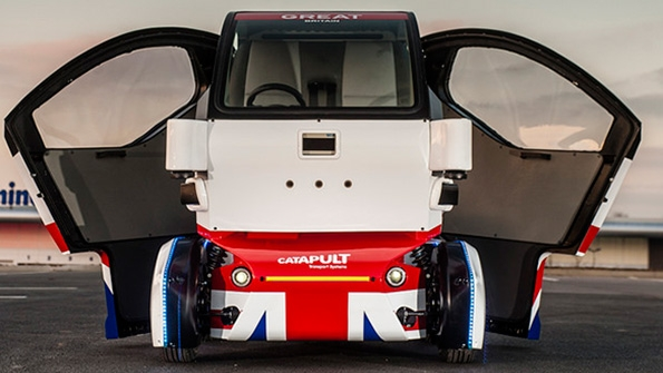 Driverless Cars hit British Streets