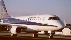 The Embraer 170 in a companyreleased photo The Embraer 170 in a companyreleased photo
