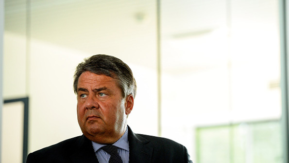 Germanys Economy Minister Sigmar Gabriel