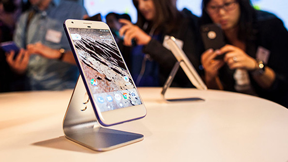 The Google Pixel smartphone