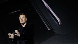 Tesla CEO Elon Musk unveils another product Tesla CEO Elon Musk unveils another product