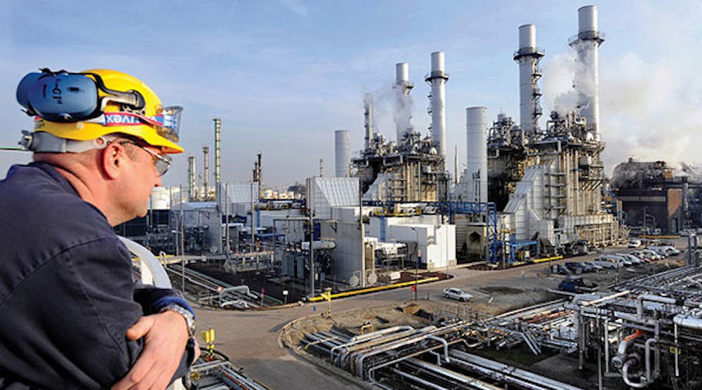 Royal Dutch Shell refinery