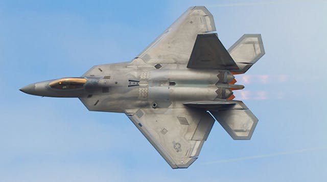 Lockheed Martin&apos;s F-22 Raptor.
