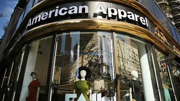 American Apparel store