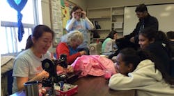 Repair Cafes are sprouting up in local communities across the world to reduce waste by encouraging people to fix things, rather than throw them away. Repair Cafe Toronto reports an increase in young people at its latest repair event.