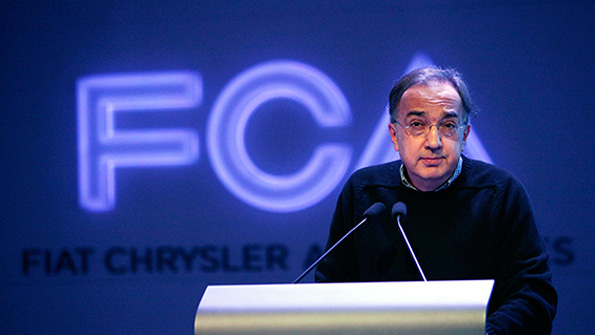 FCA CEO Sergio Marchionne