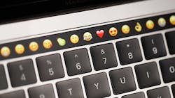 The new Mac touch toolbar The new Mac touch toolbar