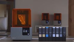 A Formlabs 3D printer A Formlabs 3D printer