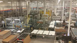 The floor of Silfab Solar in Ontario Canada